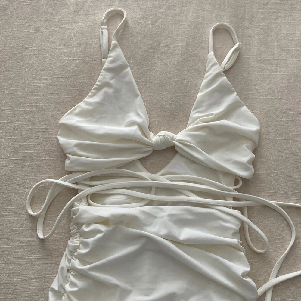 Tiger mist White cutout dress - Picture 4 of 8